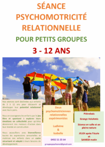 Psychomot relationnelle petits groupes